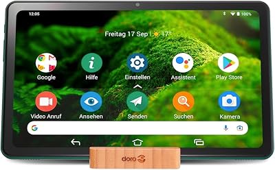 Doro Easy Tablet Senior 10.4 inch HD Wi-Fi Bluetooth 4GB RAM 32GB Green