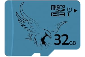 BRAVEEAGLE 32GB Class 10 Micro SD Card U1 microSDHC Memory Card for Dash Cam Tablet (32GB U1)