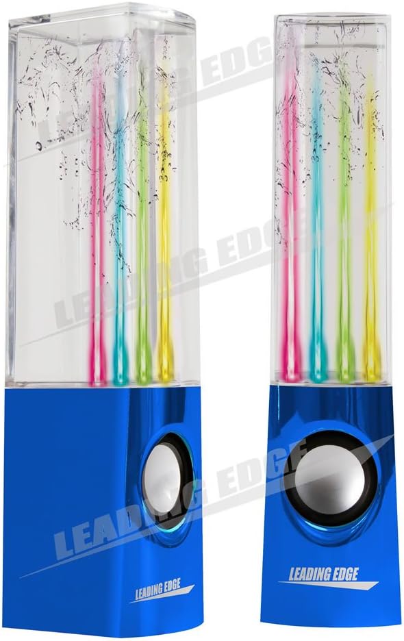Dancing Water Speakers - Blue: Electronics