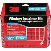 3M Indoor Window Insulation, Insulator Kit for 1 Window 6'-8" x 19.5' ft, Keeps Cold Air Out and Warm Air In, Includes Heat S