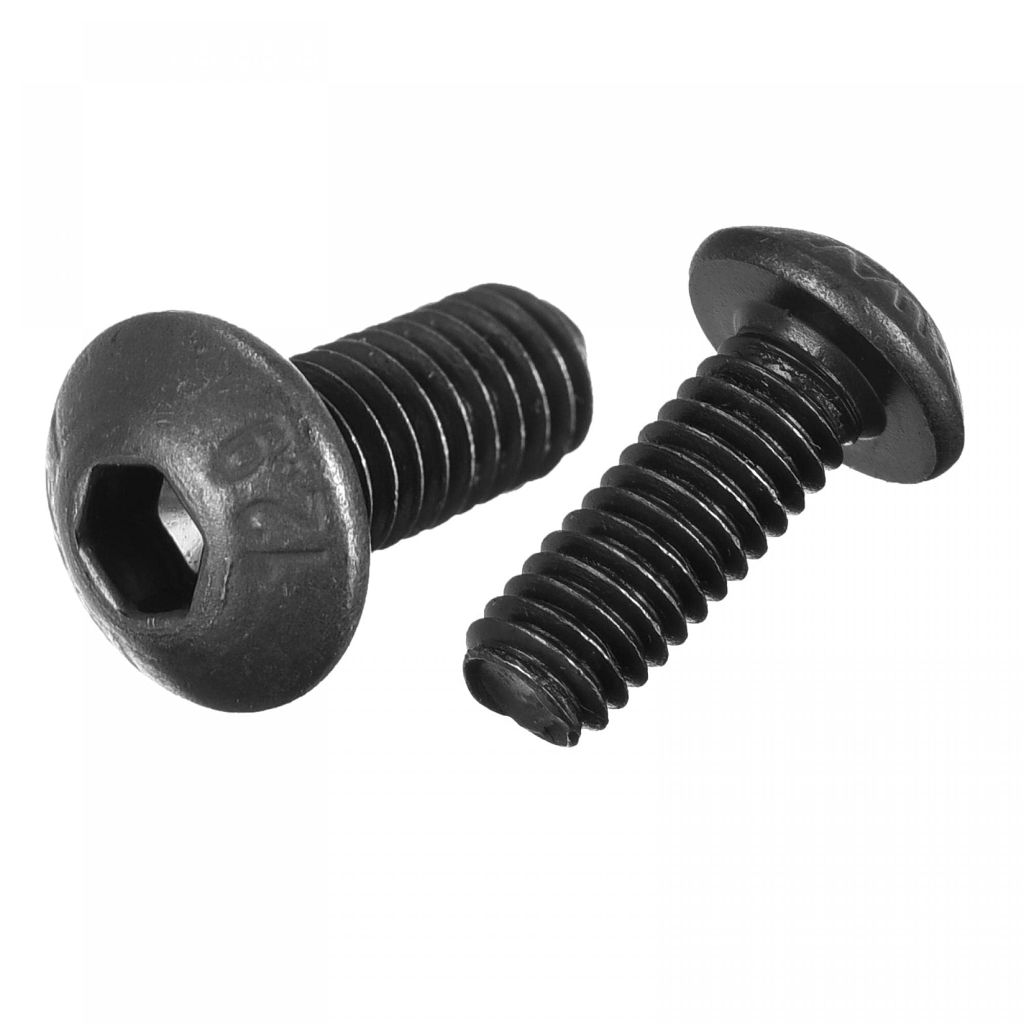 TA-VIGOR 50Pcs M4 x 12mm Alloy Steel Button Head Hex Socket Cap Screws, Flanged Button Bolts Nuts Hex Drive Fastener for Machine