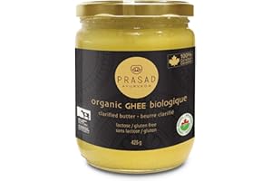PRASAD Organic ghee 425g -100% Canadian