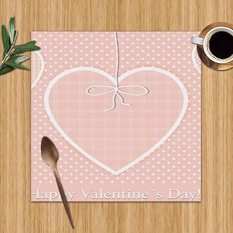 Valentines day placemats Amazon.com: Valentine Days Greeting Card Holidays Heart Vintage Set Of