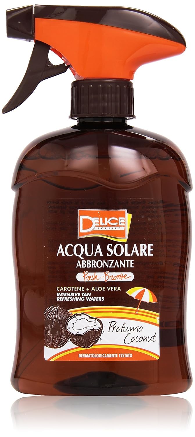 DELICE Acqua solare carotene 500 ml. - Prodotti solari