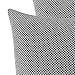 Laura Ashley - Euro Shams, 100% Smooth Cotton with Zipper Closure, Throw Pillow Cover for Bed or Couch, Oeko-Tex Certified, Set of 2 (Amberley Black, 26