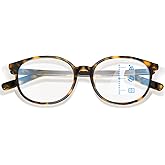 VISOONE Anti-Fog Utralight Progressive Multifocal Fashionable TR90 Reading Glasses for Women readers