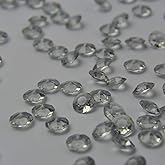 ZKC 4.5mm 10000PCS Gray Crystal Acrylic Diamond Vase Fillers Beads for Wedding Centerpiece Table Scatter Shower Party Vase Beads Decorations, Grey