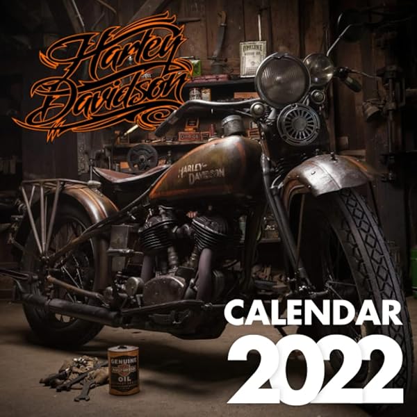 Harley Davidson Calendar 2022 Amazon.com: Hallmark Dav1409 Harley Davidson Perpetual Calendar :  Everything Else
