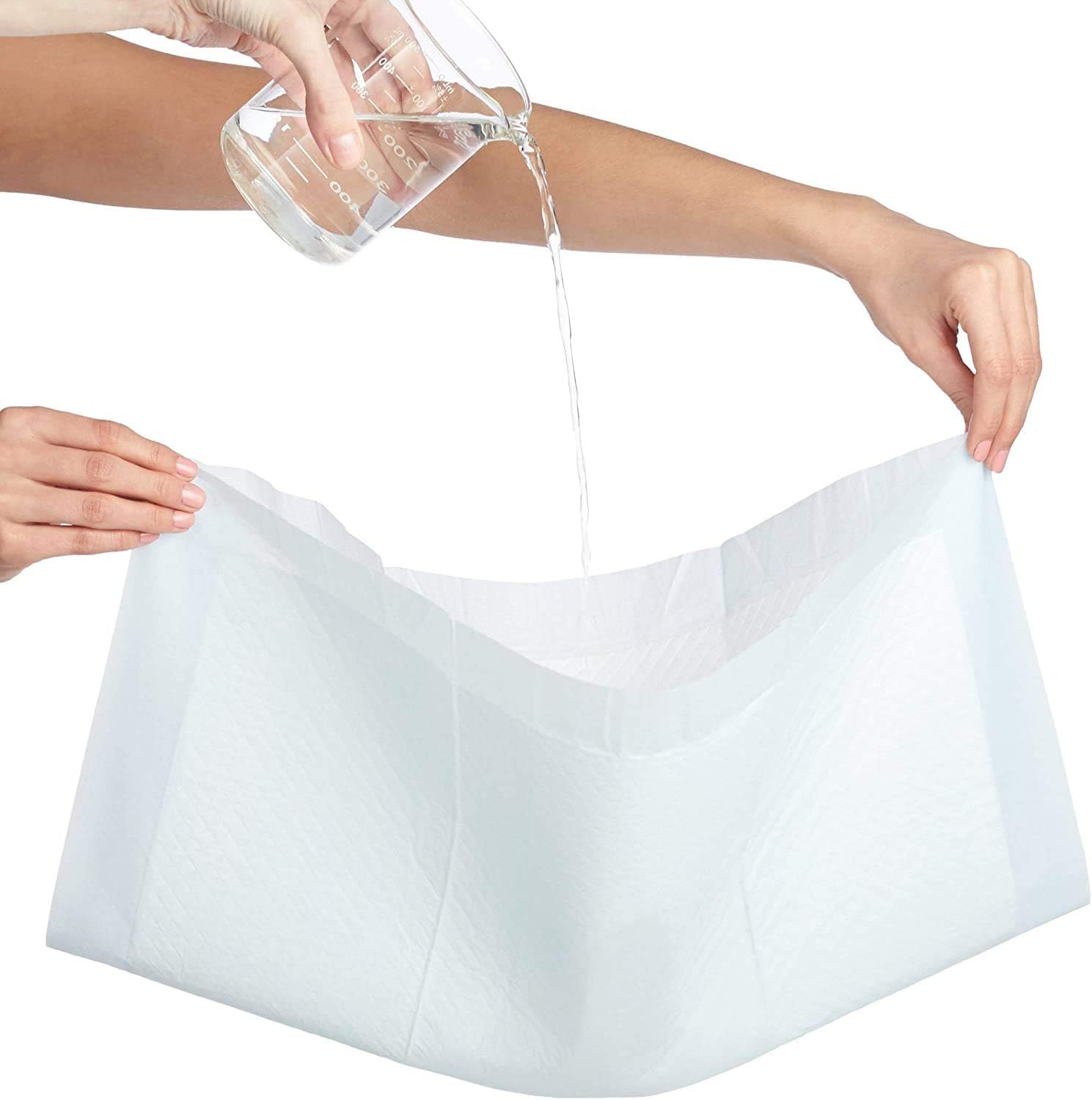 Basics Dog and Puppy Potty Training Pads, Regular (22 x 22 Inches) - Pack of 100 : Pet Supplies