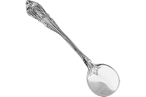 Sterling Silver Traditional Salt Spoon or Mustard Spoon