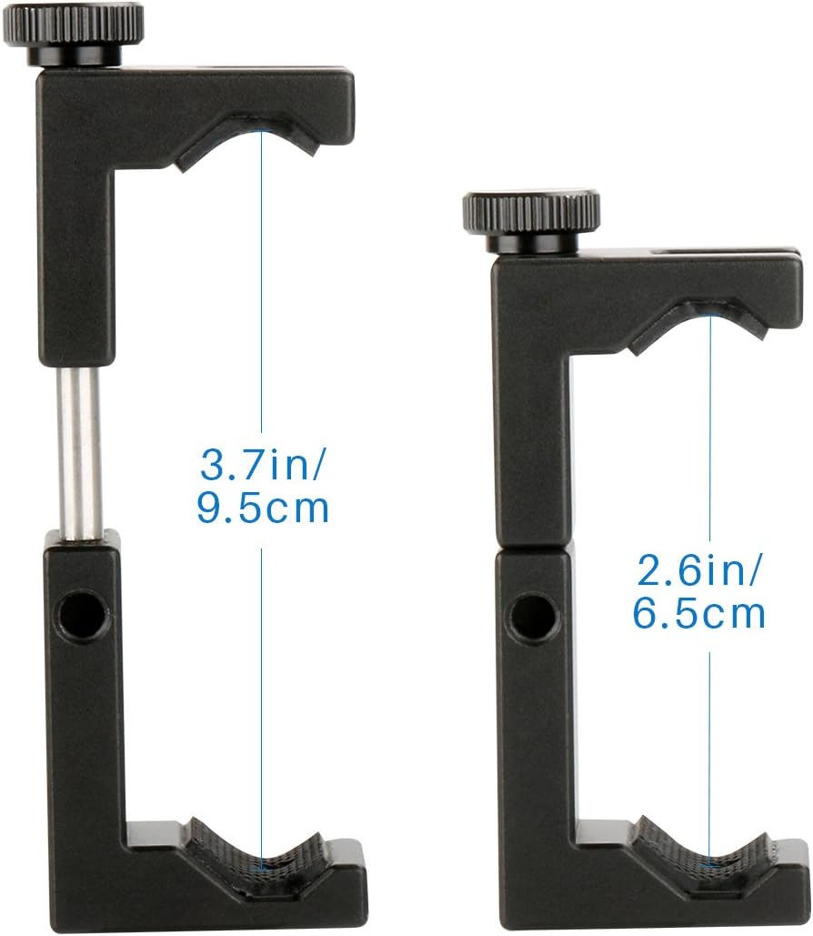 Ulanzi Iron ST-02s Aluminium Smartphone Tripod Mount Stand Adapter Vertical Shooting for iPhone X 8 plus Samsung Mobile Tripod - Image 4