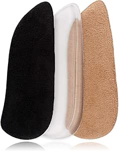 Plantillas ortopédicas de cuña de talón medial y lateral de Silocono