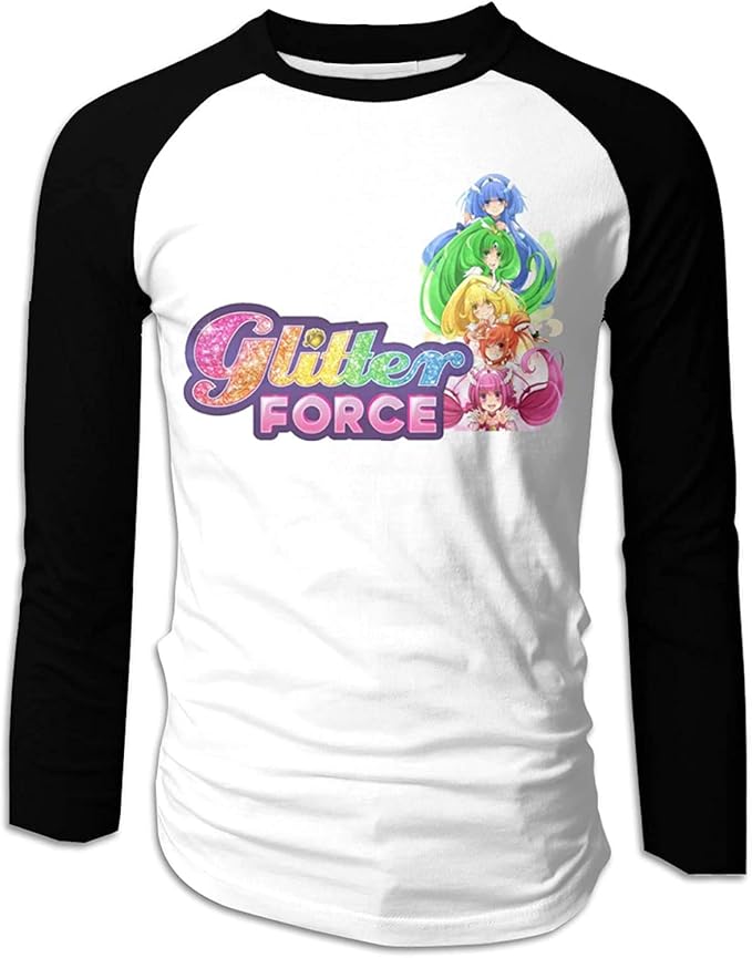 Sbvsdghfhgs Glitter Force Shirt for Men Long Sleeve Mens Raglan t Shirts, Large Amazon.es Ropa