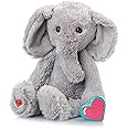 MBHB Digital Voice Recorder Animal w/20 Second Recorder, Dictaphone to Capture Baby's Heartbeat During Pregnancy + Ultrasound, Not a Medical Device, Vintage Elephant
