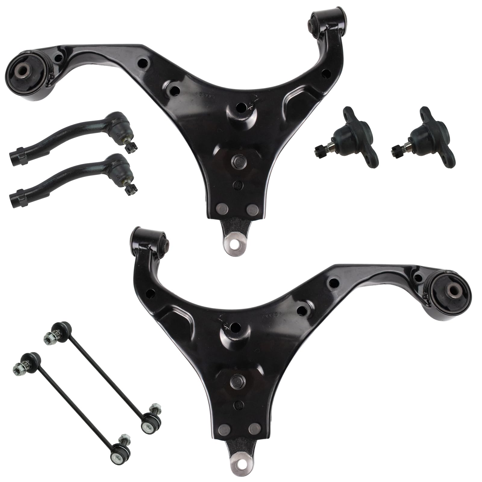 TRQ Front Steering & Suspension Kit Compatible with