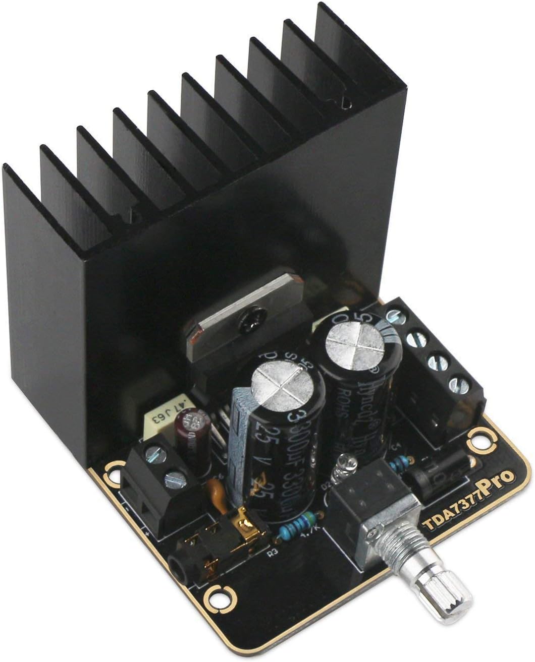 Jollic TDA7377 Digital Audio Amplifier Board 40Wx2 Dual Channel Stereo - View #12