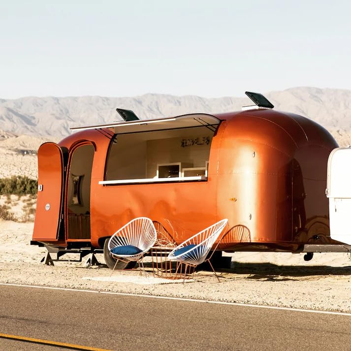 Innit Designs Acapulco Chair: Handcrafted Black Powder-Coated Frame, Custom UV-Resistant Vinyl for Indoor Outdoor Patio Lounge