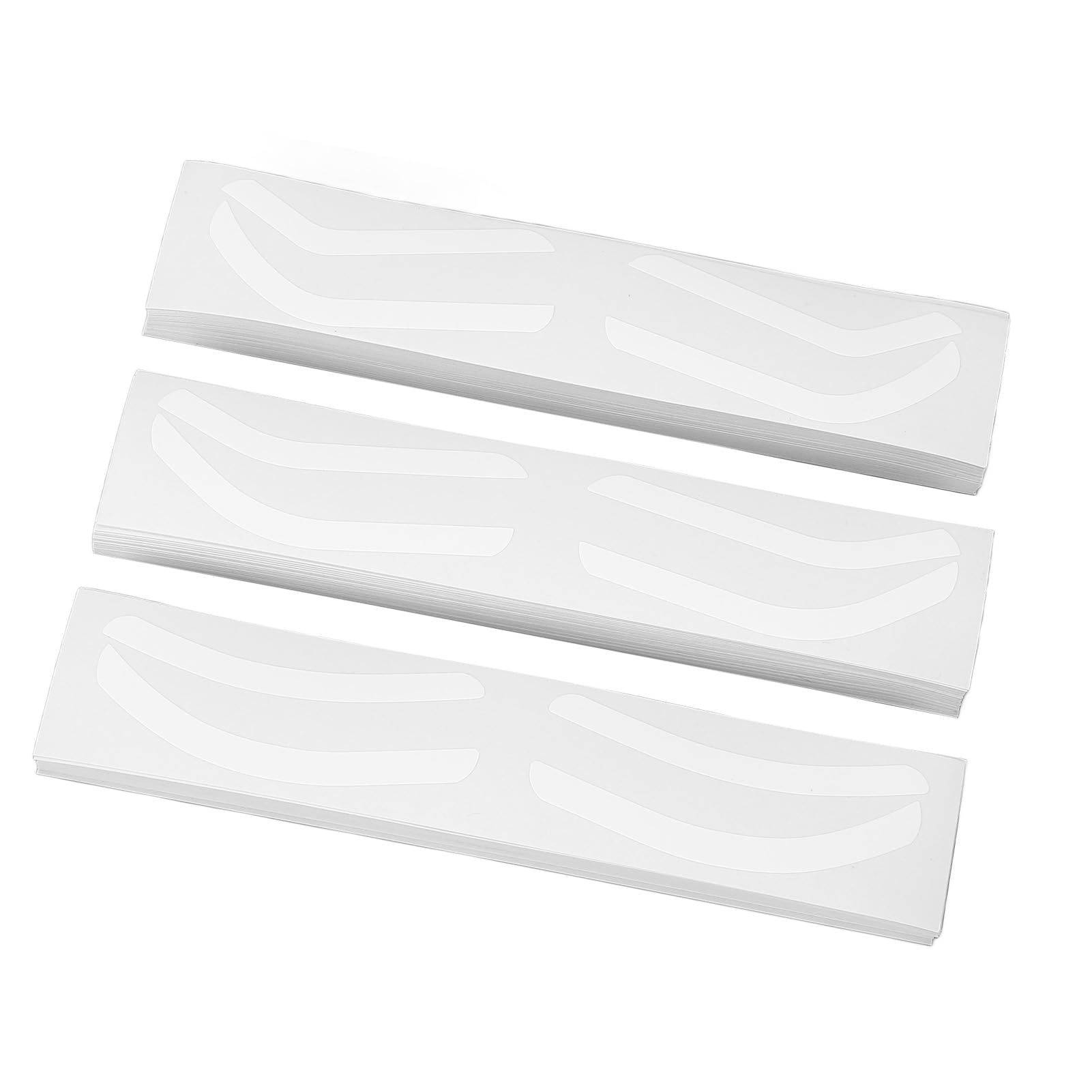 KKPLZZ Eyebrow Stencil - 150 Sheets - Eyebrow Airbrush Sticker - Disposable - All Face Shapes & Sizes