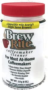 Brew Rite Coffee Maker Cleaner