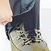 Waterproof Snow Leg Gaiters - YUEDGE Lightweight Waterproof Breathable High Gaiters For Outdoor Walking Hiking Fishing Research Hunting Trimming Grass(Black&Gray)