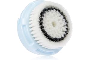 Hippie Hype Delicate Skin Facial Cleansing Brush Head - Replacement for Mia, Aria, Smart Profile & More - Deep Cleansing & Ge