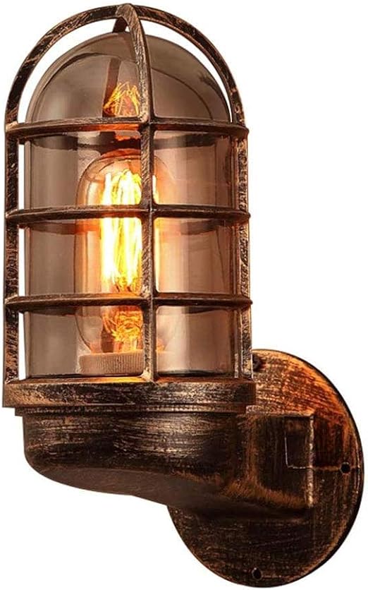 E27 Lámpara de pared Lámpara de pared antigua Lámpara vintage Aplique