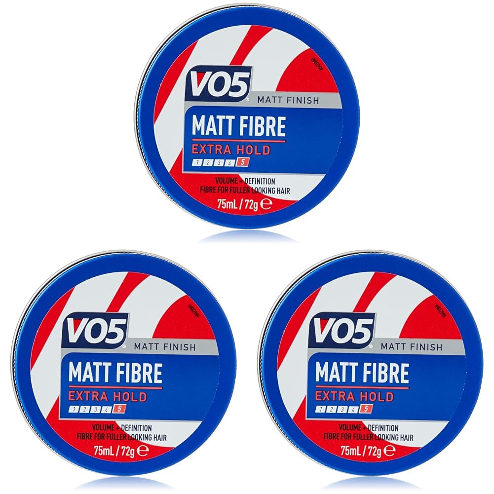 Alberto VO5 Matt Fibre, 75ml (Pack of 3)