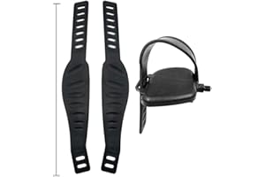 ZSFLZS A Pair Exercise Bike Pedal Straps and Widened Straps for Exercise Bike Bicycle Cycle Home or Gym