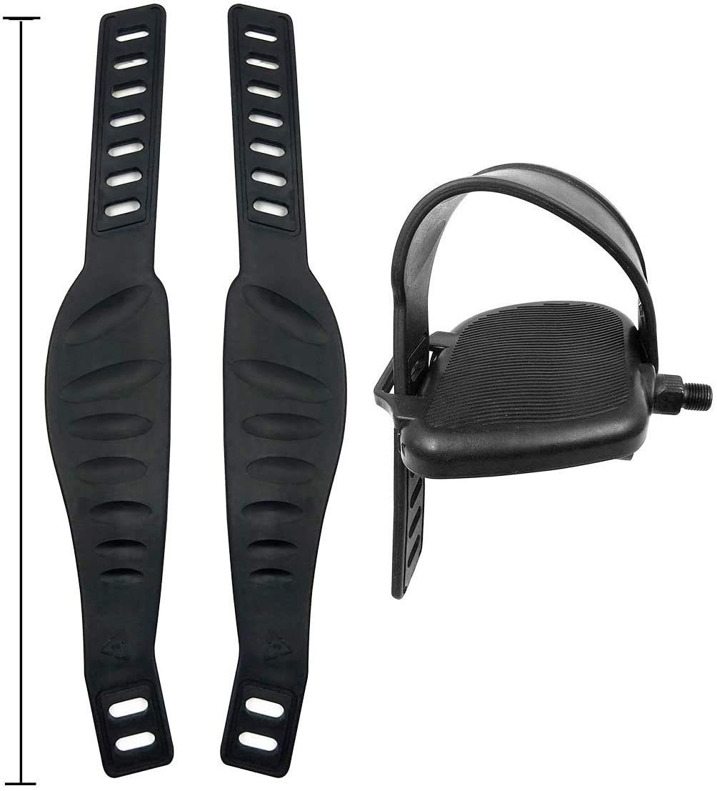 Photo 1 of A Pair Exercise Bike Pedal Straps and Widened Straps for Exercise Bike Bicycle Cycle Home or Gym