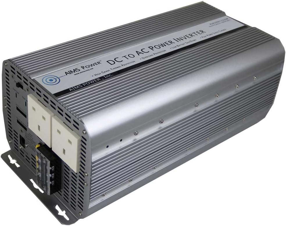 AIMS Power Modified Sine 5000 Watt European 12 VDC to 230 VAC 50Hz