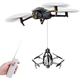 Drone Grasping &amp; Airdrop System - Mantis Mechanical Claw Hook Grabber with Payload Release Compatible with Dji Mavic 3 Classic/Pro/Air 3S/2S/Mini 4 Pro/3/2 SE, Intelligent Transport Delivery Kit for Rescue, Fishing, Fixed-Point Drop Accessories