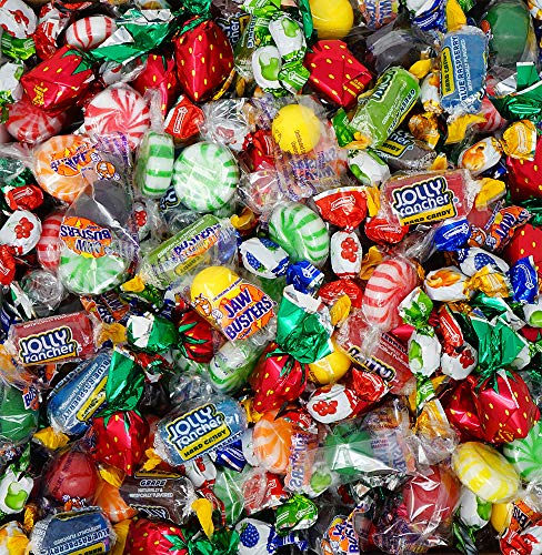 Hard Candy Assorted Fruit Bulk Mix - Jolly Ranchers, Starlight Fruit ...