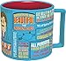 The Unemployed Philosophers Guild Kurt Vonnegut Coffee Mug - Vonnegut's Most Famous Quotes - Comes in a Fun Box