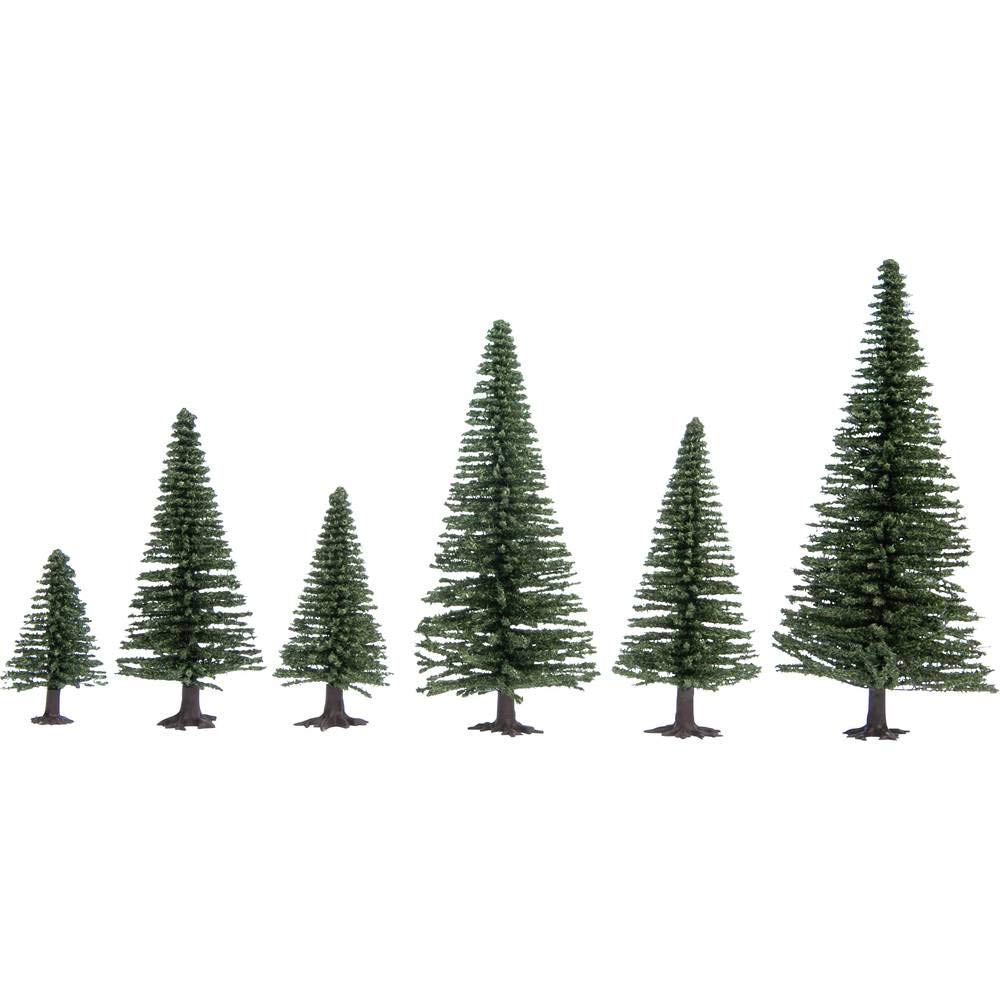Noch 26820 Model Fir Trees, Pack of 25, 5-14 cm High, Multiple