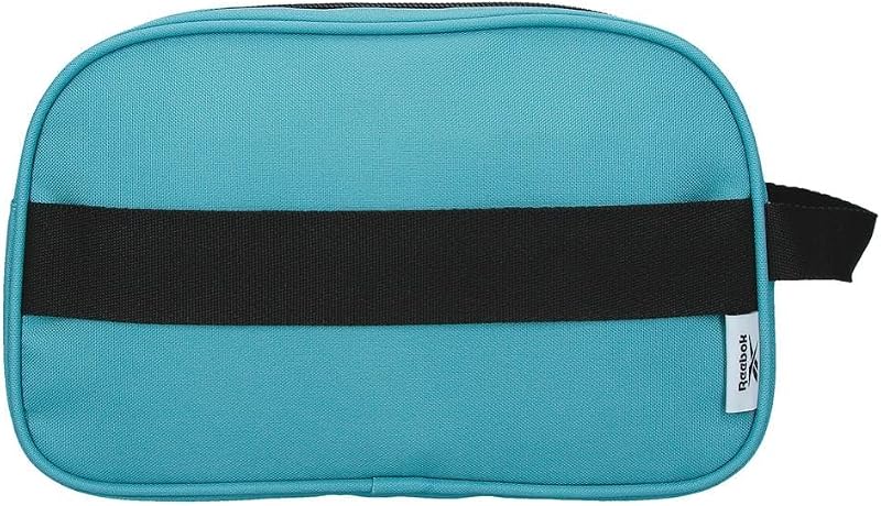 Boston Saco de Higiene Dois Compartimentos Azul Turquesa 26x16x12 cm Poliéster por Joumma Bags