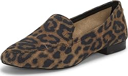 Vince Camuto Women's Cintha Loafer Flat, Leopard
