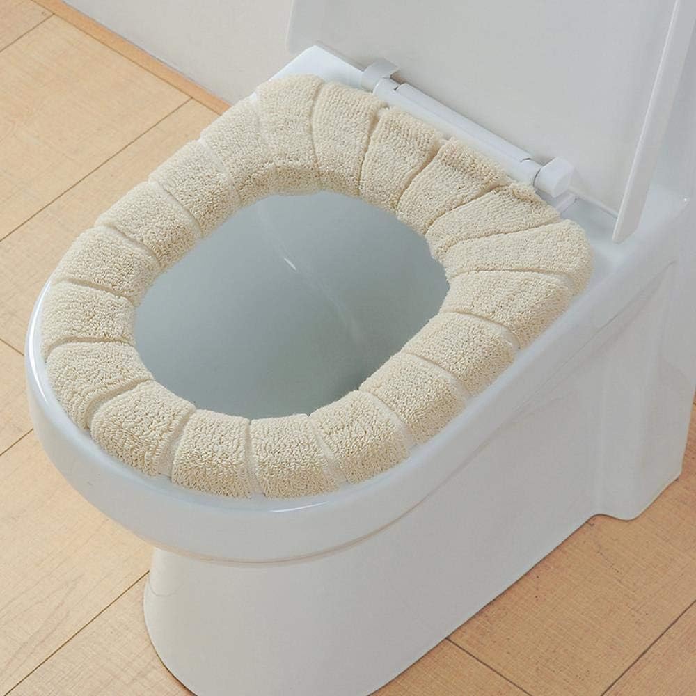 Jinghai 5PCST Asiento de Inodoro de Calabaza de Punto cojín de Asiento