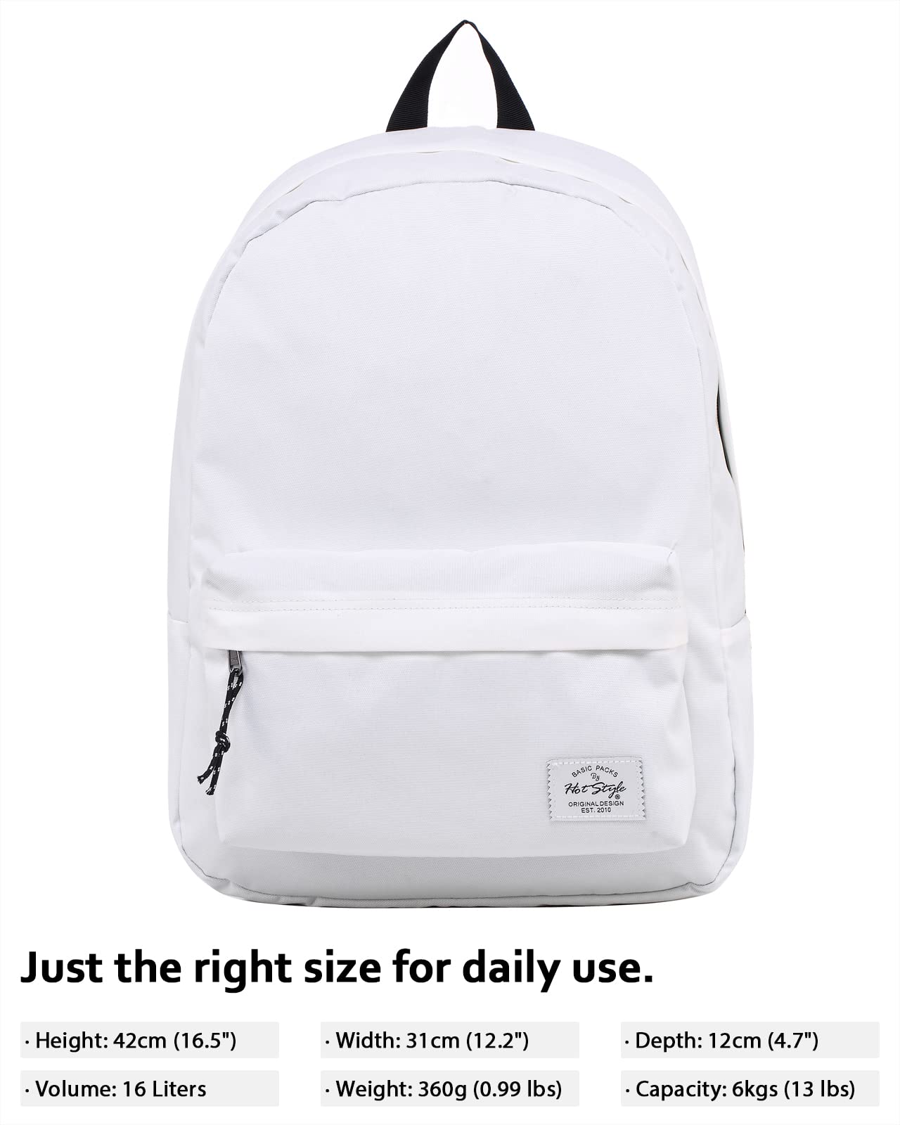 HotStyle SIMPLAY Classics Backpack, Medium Sized