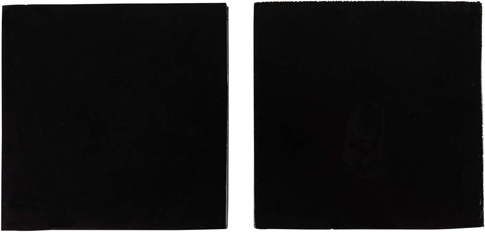 Isolate It Sorbothane Square Pad 1/2 Inch Thick 5x5 Inch Vibration Dampening 2