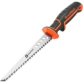 GreatNeck 74026 Rasping Jab Saw, Drywall Cutter, Ergonomic Handle, 8 TPI