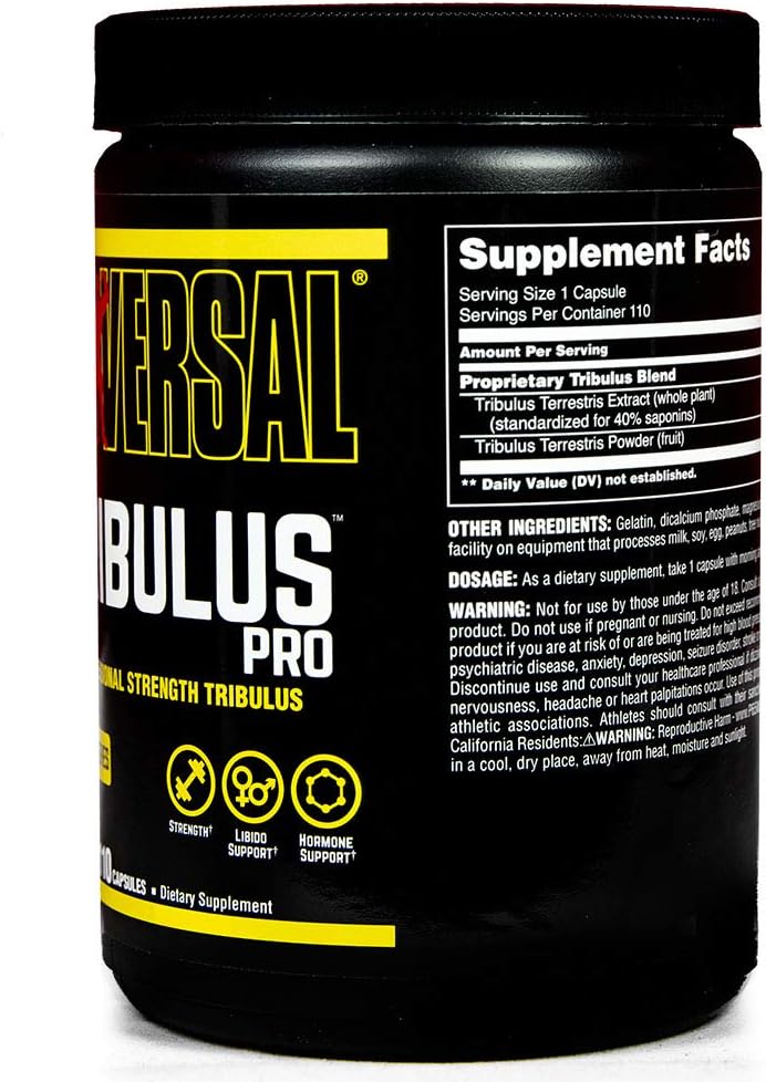 Universal Tribulus Pro, 100-Count: Health & Personal Care