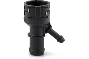 CARBBIA Engine Coolant Heater Hose Connector Compatible with AUDI A3 TT Compatible with Skoda OCTAVIA Compatible with VW GOLF 1K0122291C 1K0 122 291 C 1K0122101BB 1K0 122 101 BB 1K0122101BC