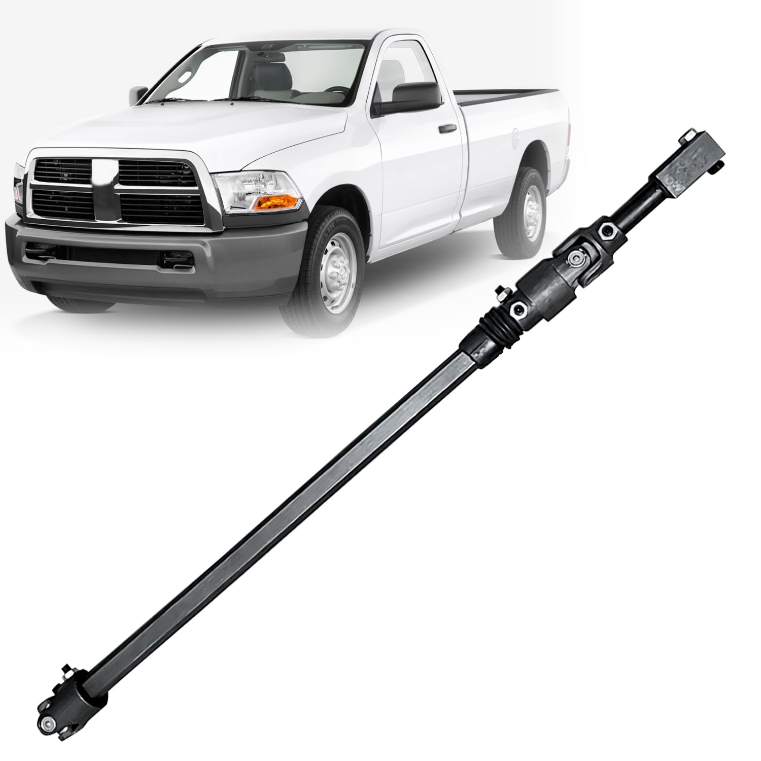 Photo 1 of ProXlex Telescoping Steering Shaft Compatible with Ram 2500/3500 2009-2019, DOD-ge Ram 2500/3500 2009-2019 Replaces# 000954