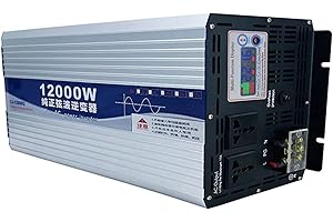 Pure Sine Wave Inverter DC 12V 24V 48V 60V 72V to AC 220V, Car Voltage Converter Peak Power 3500W 4000W 5000W 5500W 6000W 800