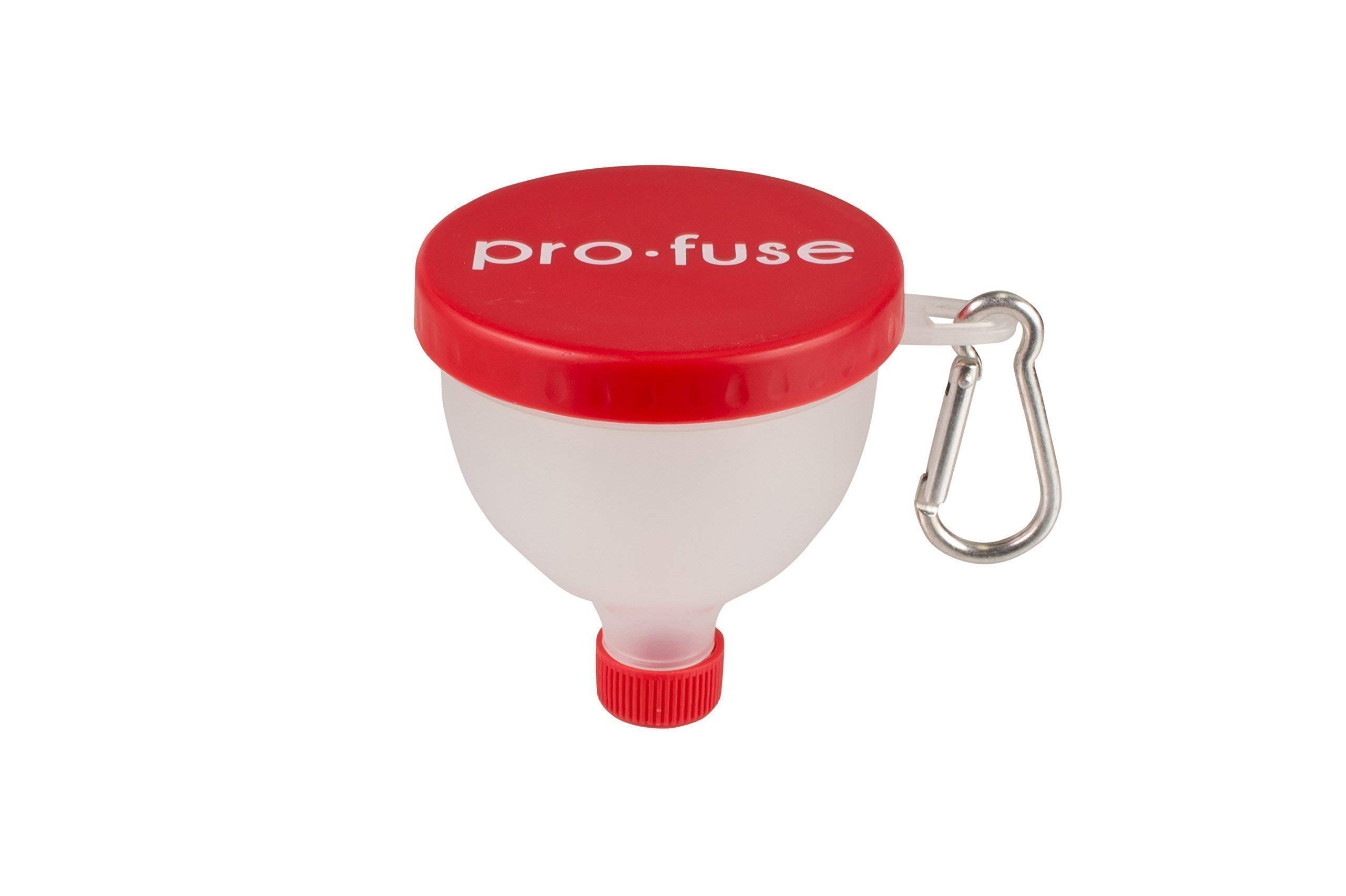 Protein Shaker Bottle Storage Set, Twist & Lock Compartment & Pillbox, 16.9oz | Bonus: Fill N Go Supplement Funnel (2)