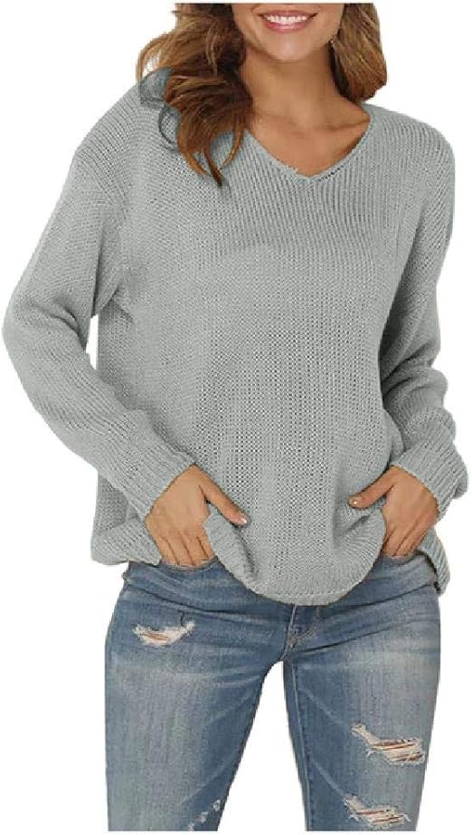 N\P Women's Sweater Ladies Solid Color Pullovers Hooded Sweaters Loose