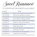 Sweet Romance Enjoy The Journey Inspirational Message Bar Bangle Bracelet - Graduation Gift