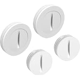 Hubbell-Bell PCP47550WH Weatherproof Nonmetallic Closure Plug Assortment, Two 1/2 in and Two 3/4 in, White