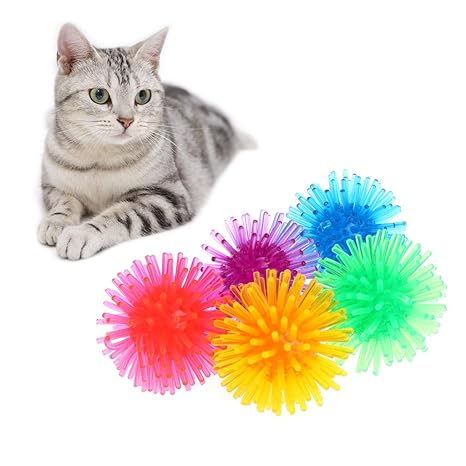 Haorw erizo pelotas para gatos, 5 unidades para begeistertes Jugar ...