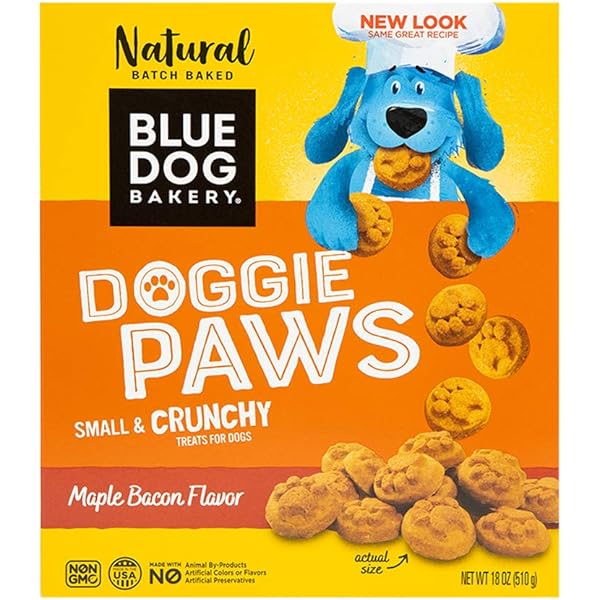 blue dog bakery doggie paws